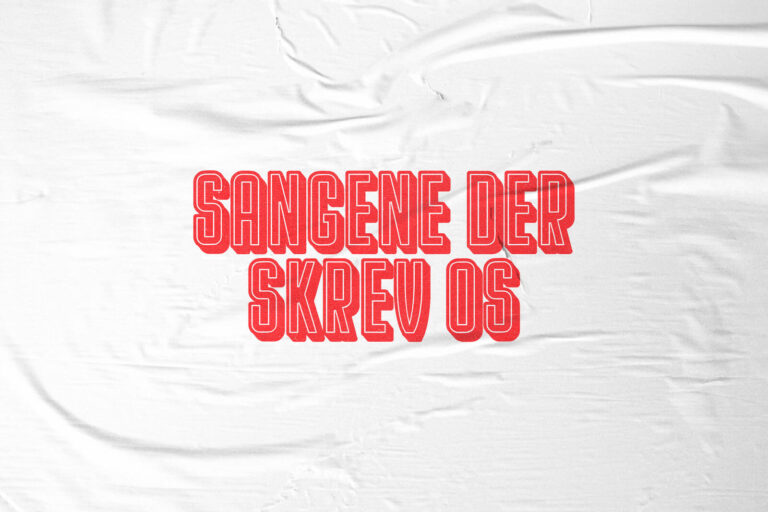 Sangene Der Skrev Os